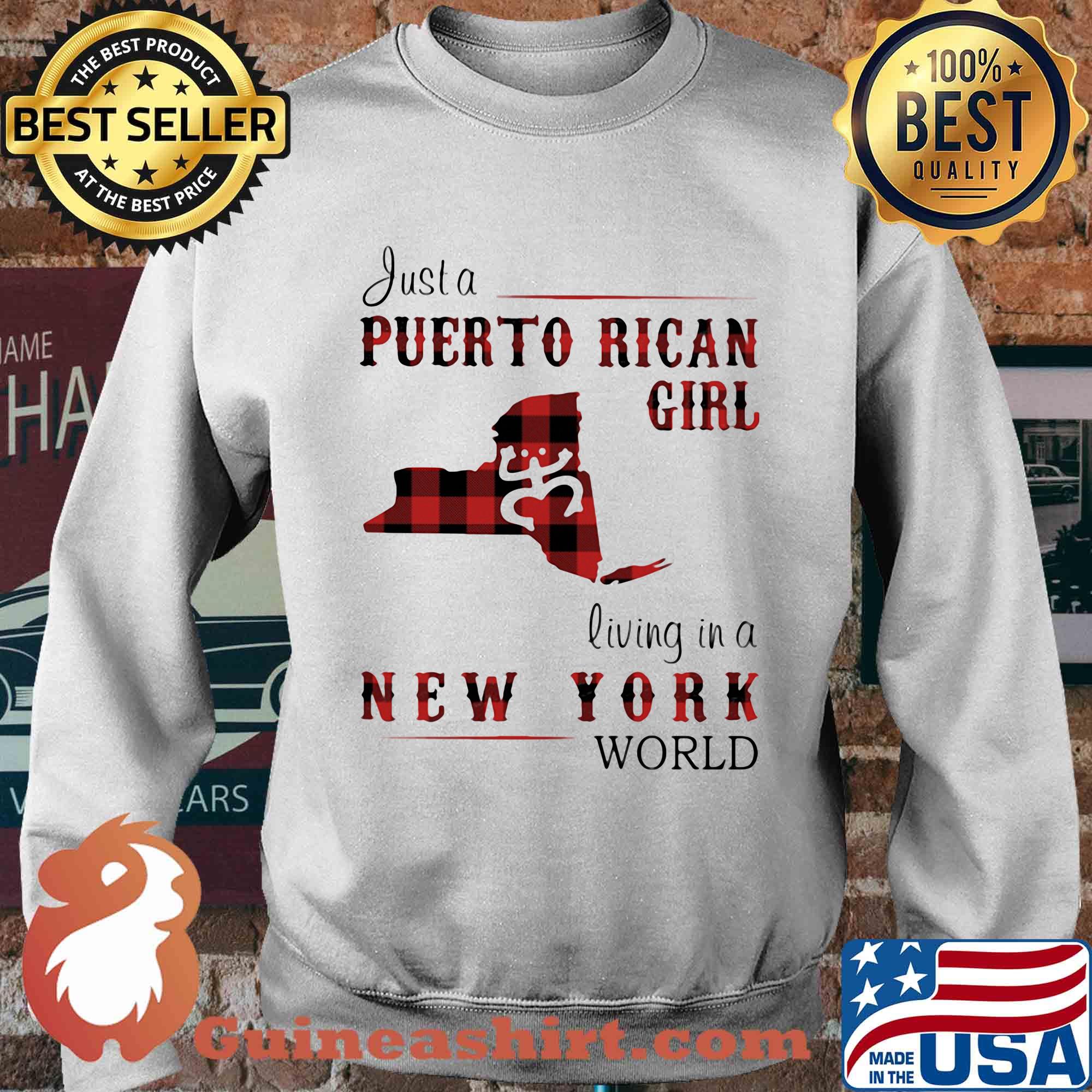 Just a puerto rican girl living in a new york world s Sweater