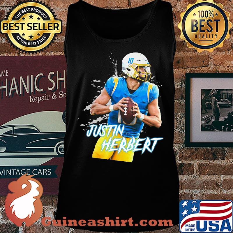 Justin herbert 10 los angeles football s Tank top