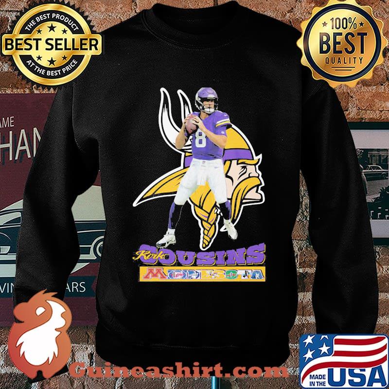 Kirk cousins minnesota vikings team football s Sweater