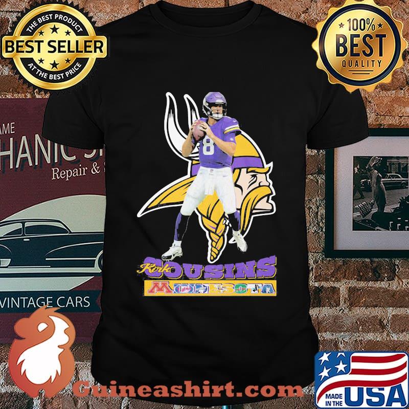 Kirk cousins minnesota vikings team football s Unisex