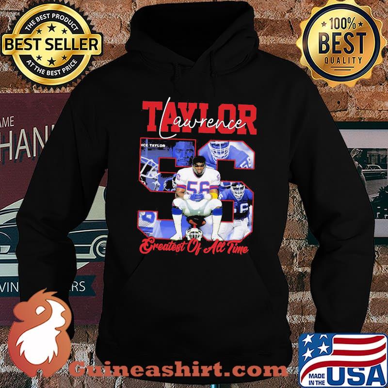 Lawrence taylor greatest of all time new york football team signature s Hoodie