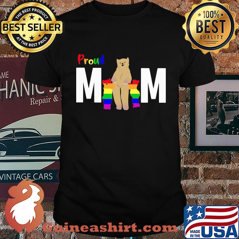 Lgbt bears proud mom shirt
