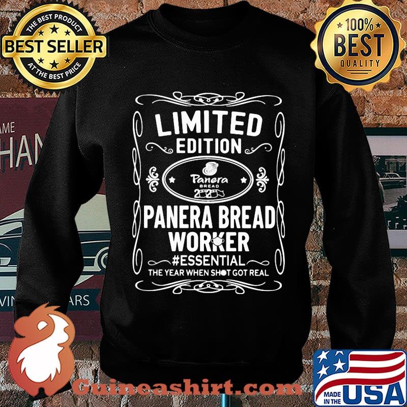 Limited edition panera bread worker essential the year when shit got real mask s Sweater