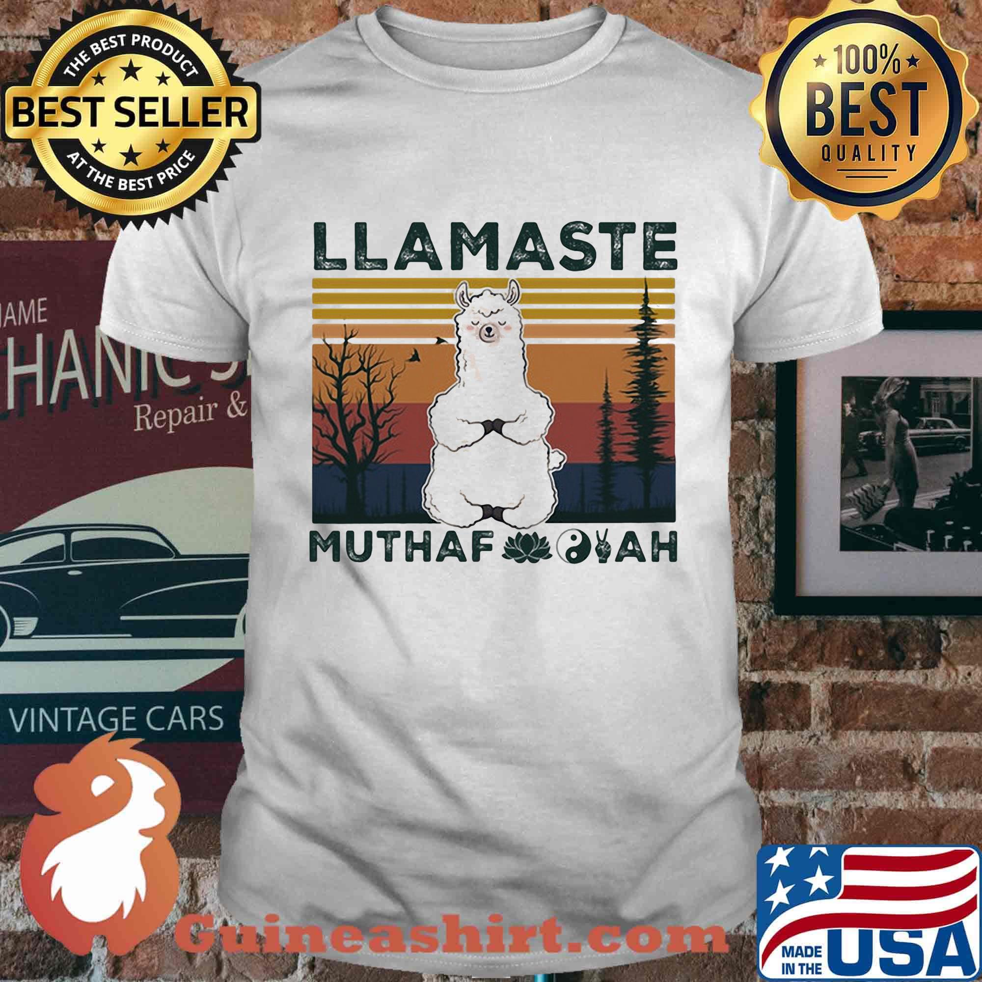 Llamaste muthafuckah vintage retro shirt