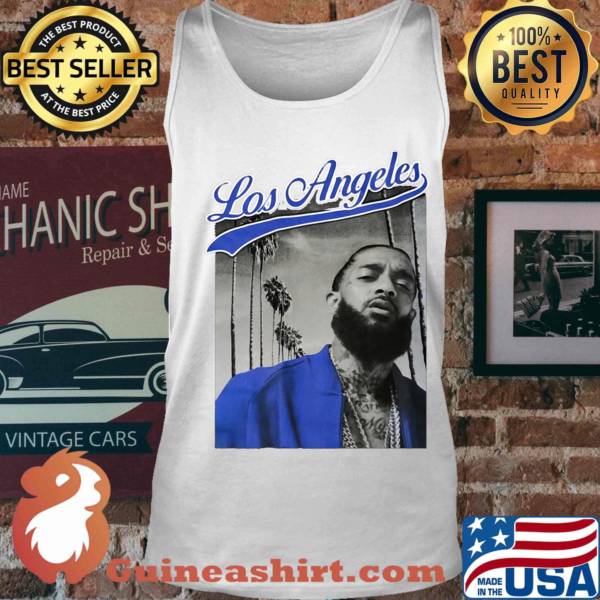 Los angeles nipsey hussle rapper s Tank top