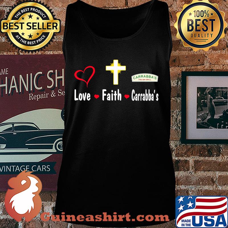 Love faith carrabba's italian grill s Tank top