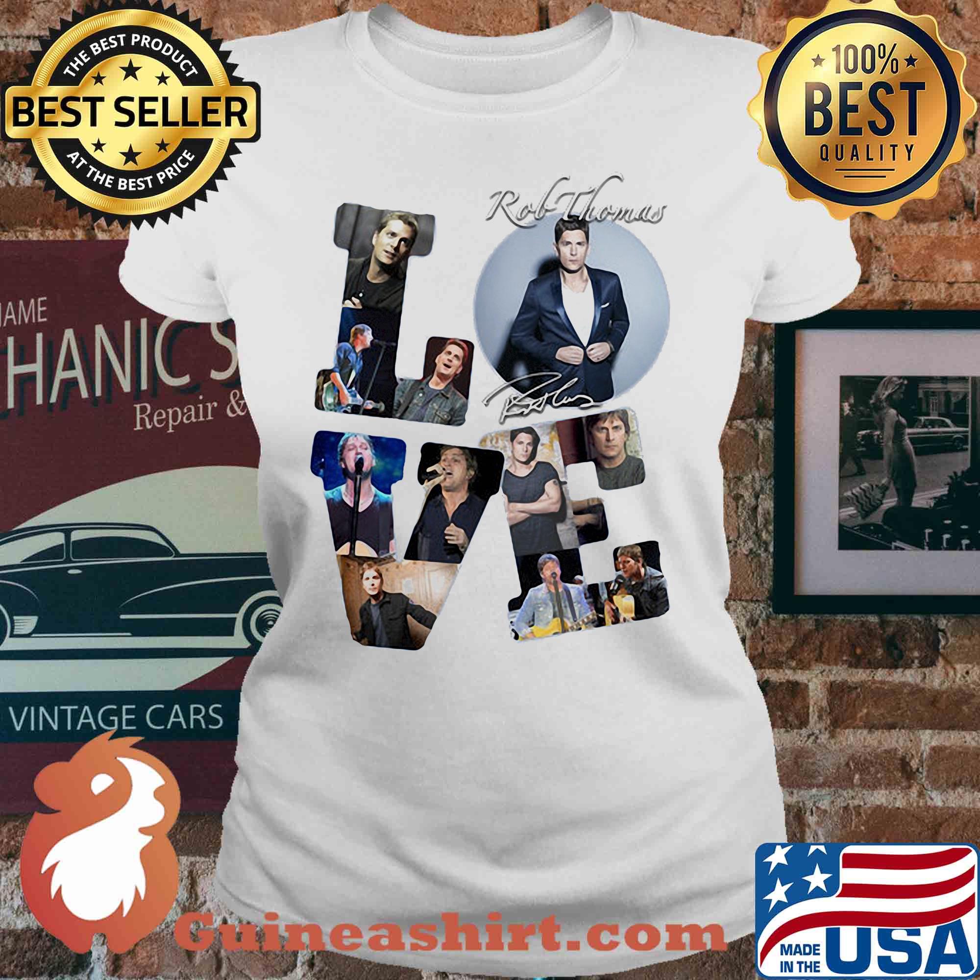 Love rob thomas signature s V-neck