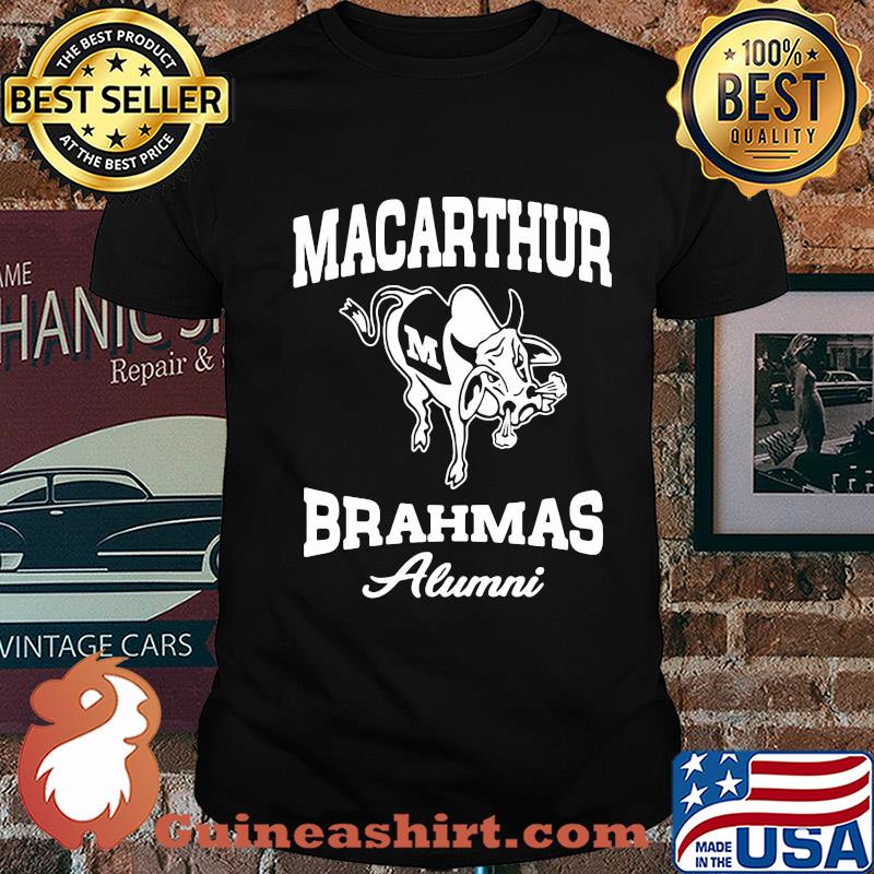 Macarthur brahmas alumni buffalo shirt