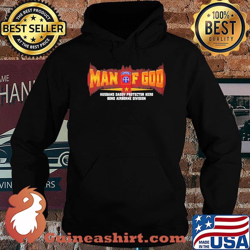 Man of god husband daddy protector hero 82nd airborne division s Hoodie