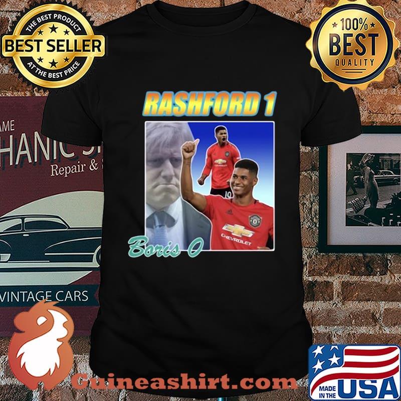 Manchester marcus rashford 1 boris 0 shirt