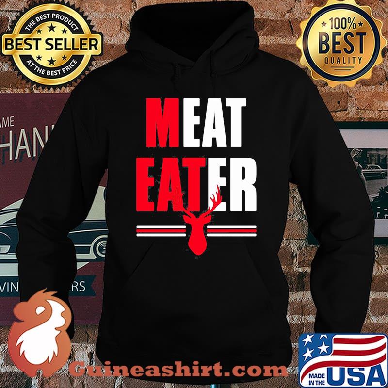 Meat Eater Red White The Alley Shirt Hoodie