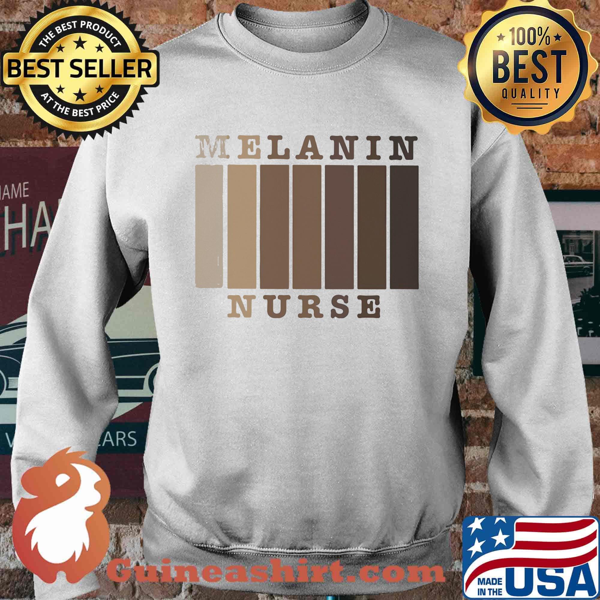 Melanin nurse black lives matter s Sweater