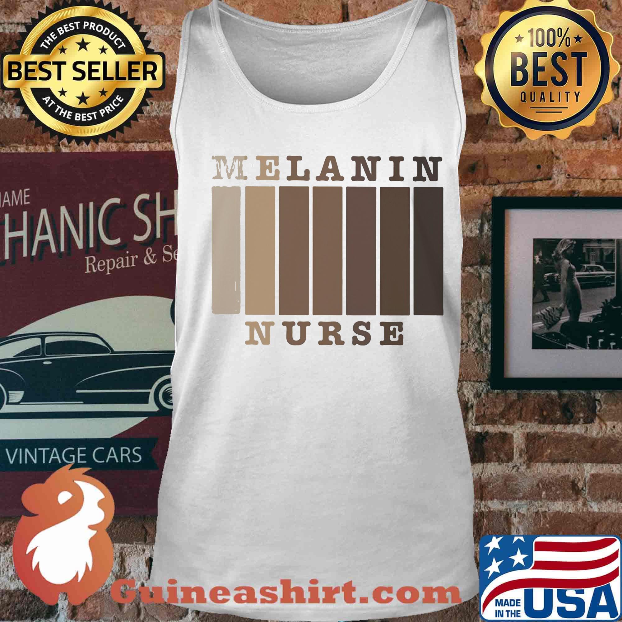 Melanin nurse black lives matter s Tank top