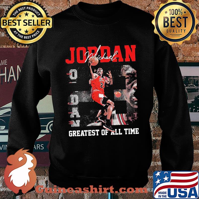 Michael jordan 23 greatest of all time the last shot chicago bulls basketball team legend s Sweater
