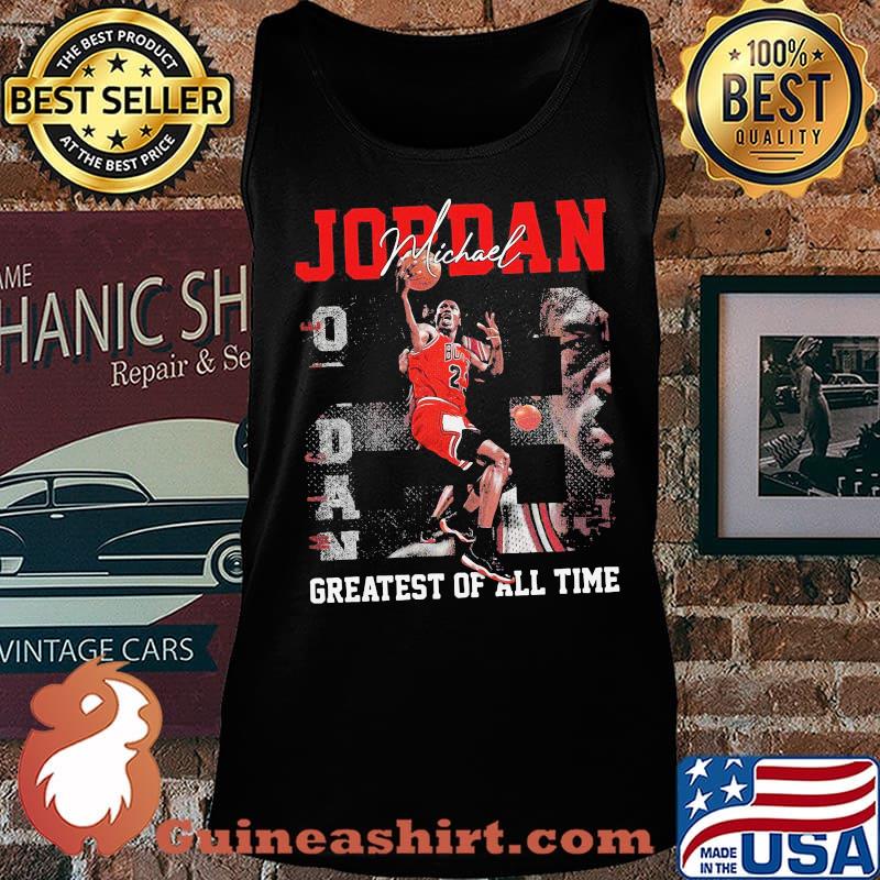 Michael jordan 23 greatest of all time the last shot chicago bulls basketball team legend s Tank top
