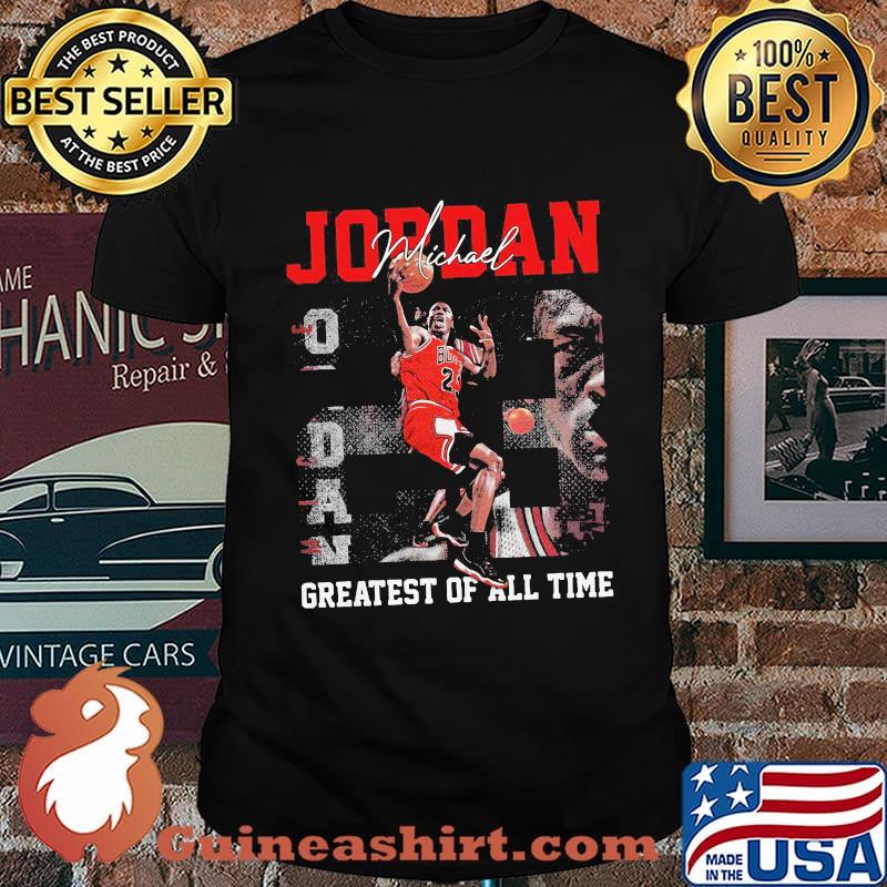 Michael jordan 23 greatest of all time the last shot chicago bulls basketball team legend shirt