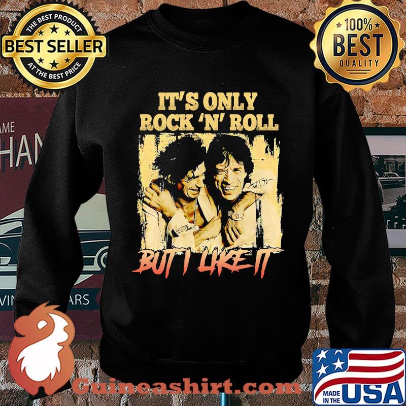 Mick jagger and keith richards it's only rock n roll but i like it signature s Sweater