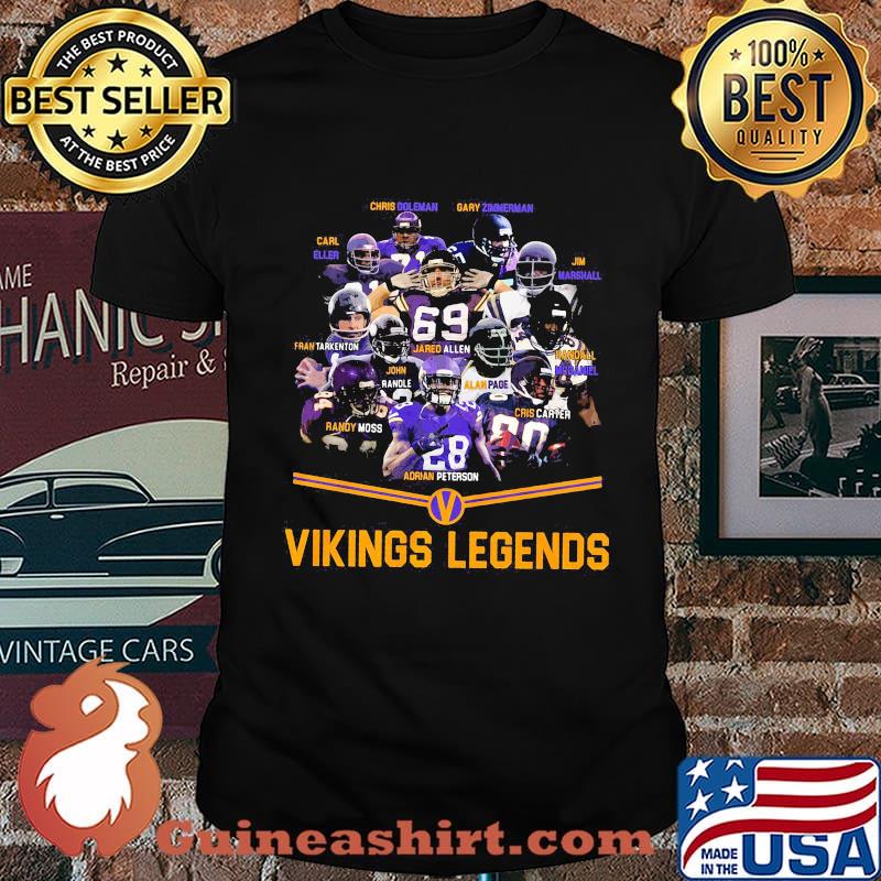 Minnesota vikings football team legends kings players shirt