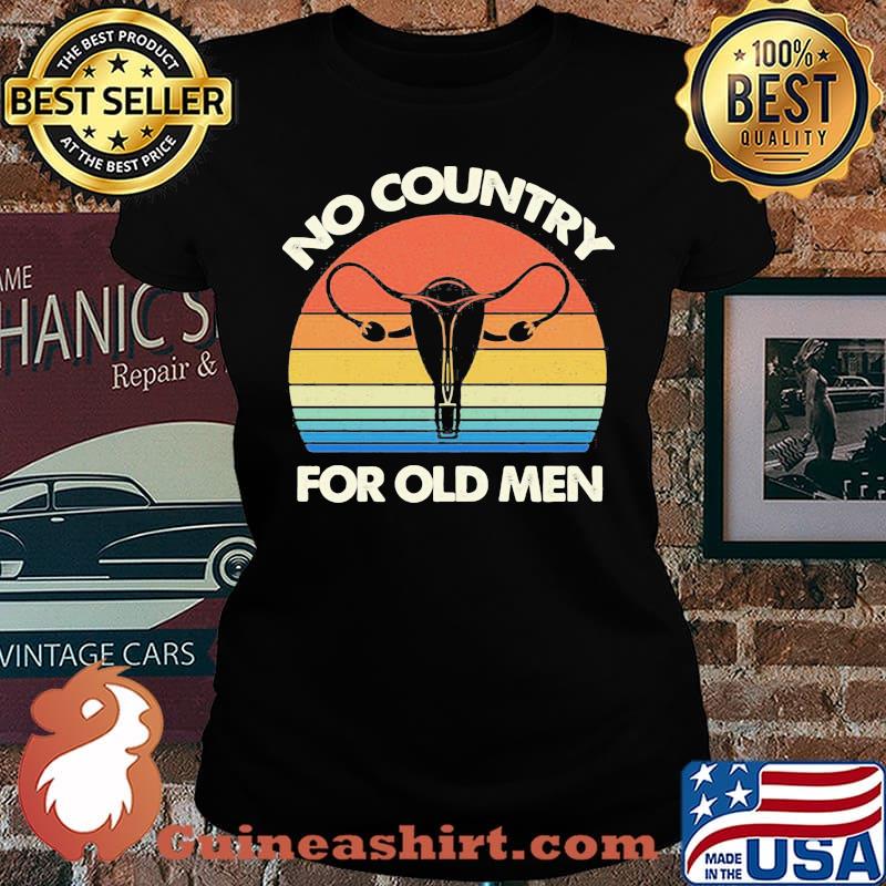 No Country For Old Men Logo Cow Vintage Retro Shirt Laides