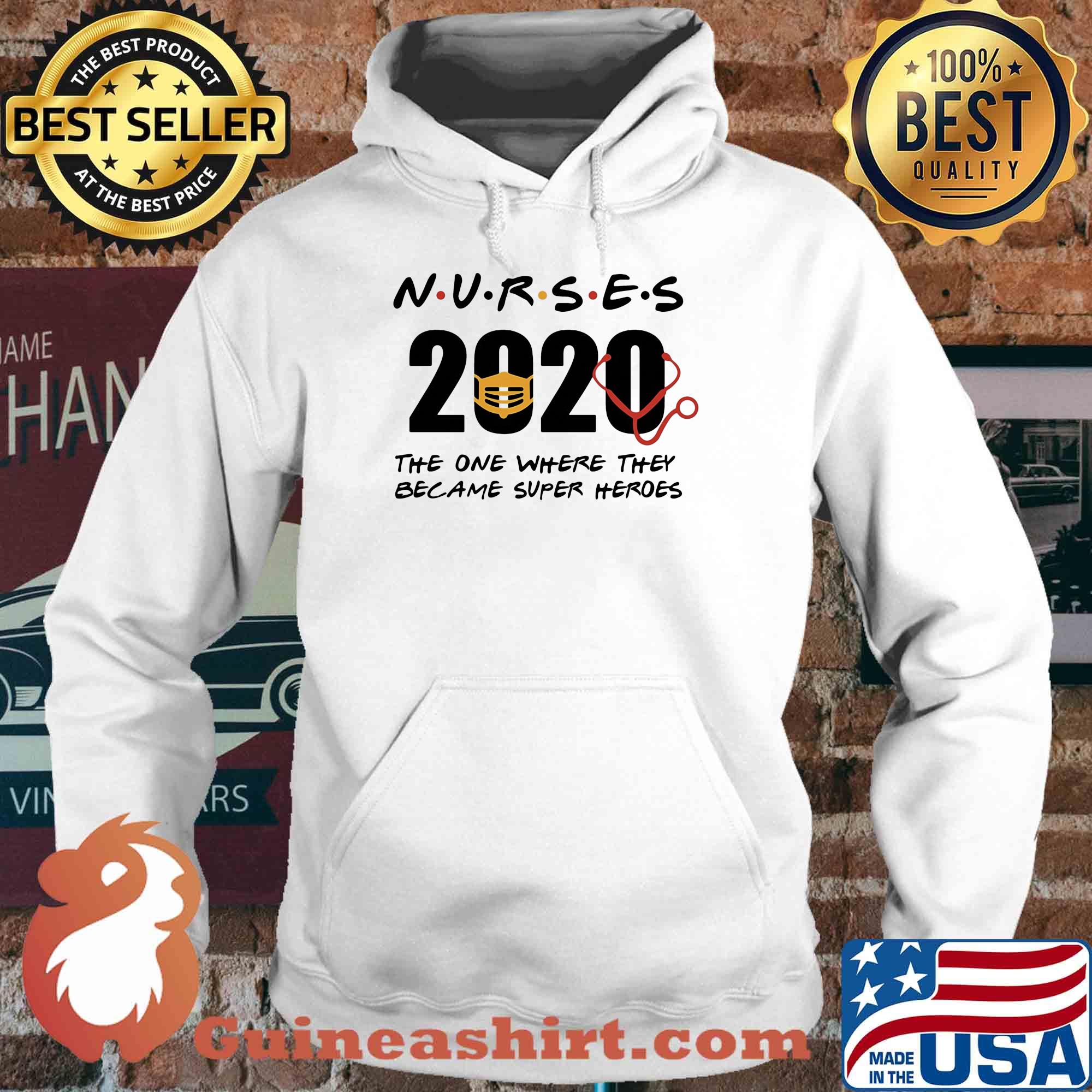 Nurse 2020 mask the one where they because superheroes s Hoodie