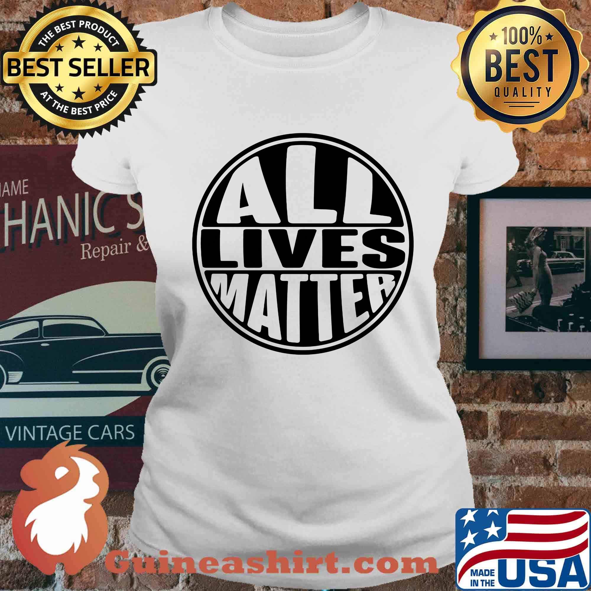 Official All Lives matter s Ladies tee