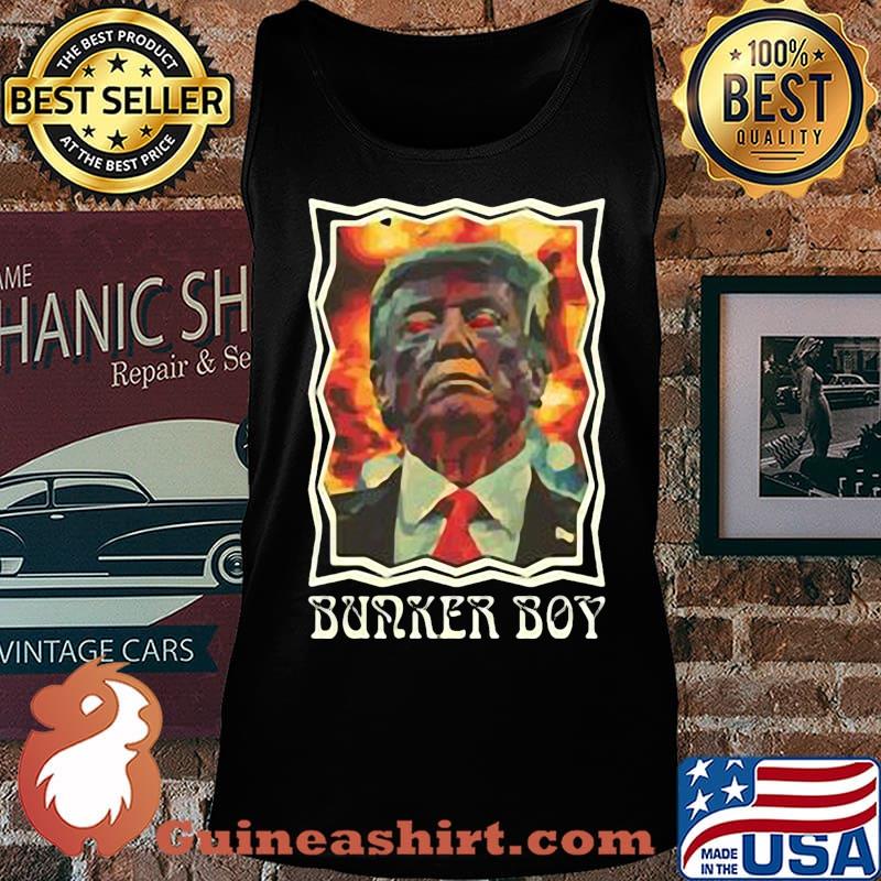 Official Bunker Boy Trump Shirt Tank top