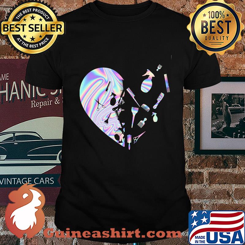 Official Hair stylist heart shirt