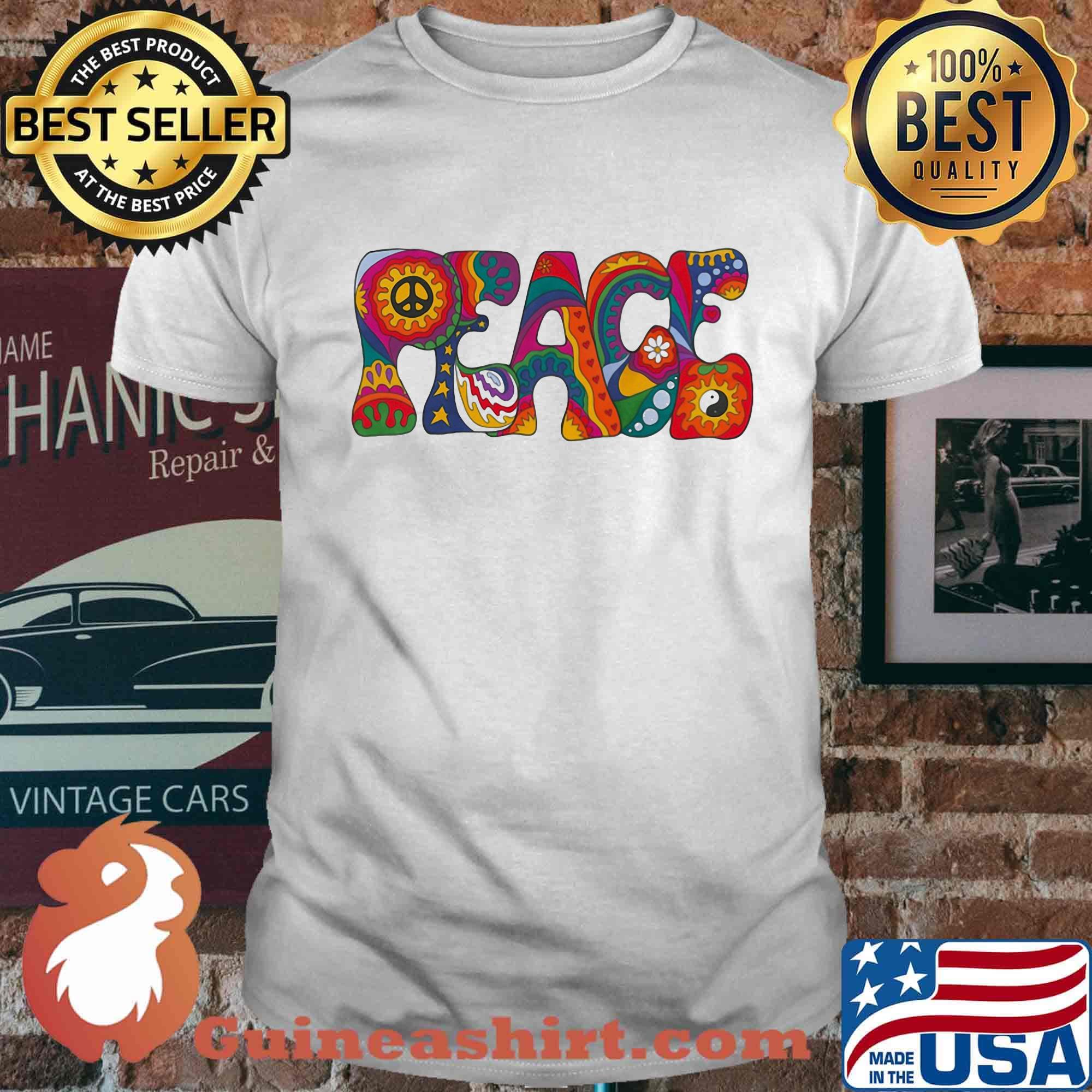 Official Peace Patchwork Shirt