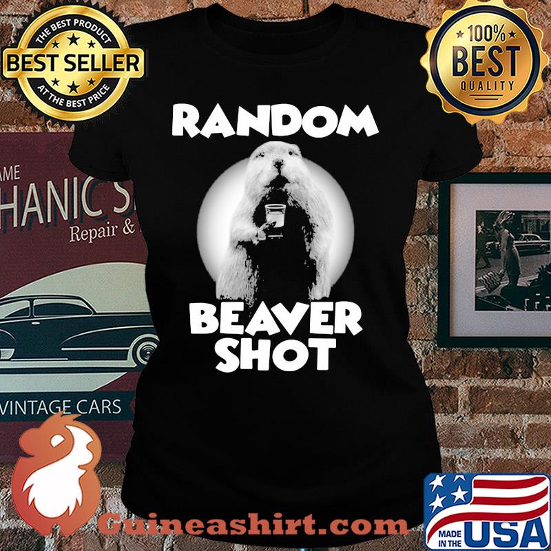 Official random beaver shot s Ladies tee