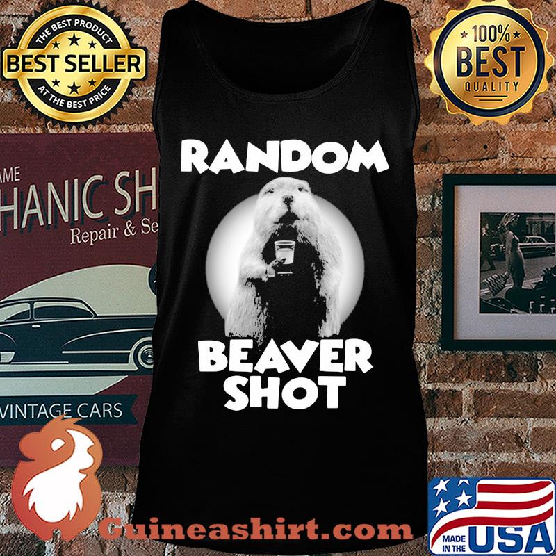 Official random beaver shot s Tank top