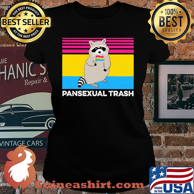 Pansexual Transh Procyon Lotor LGBT Shirt Laides