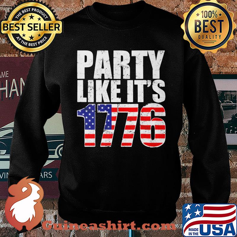 Party like it's 1776 american flag independence day s Sweater