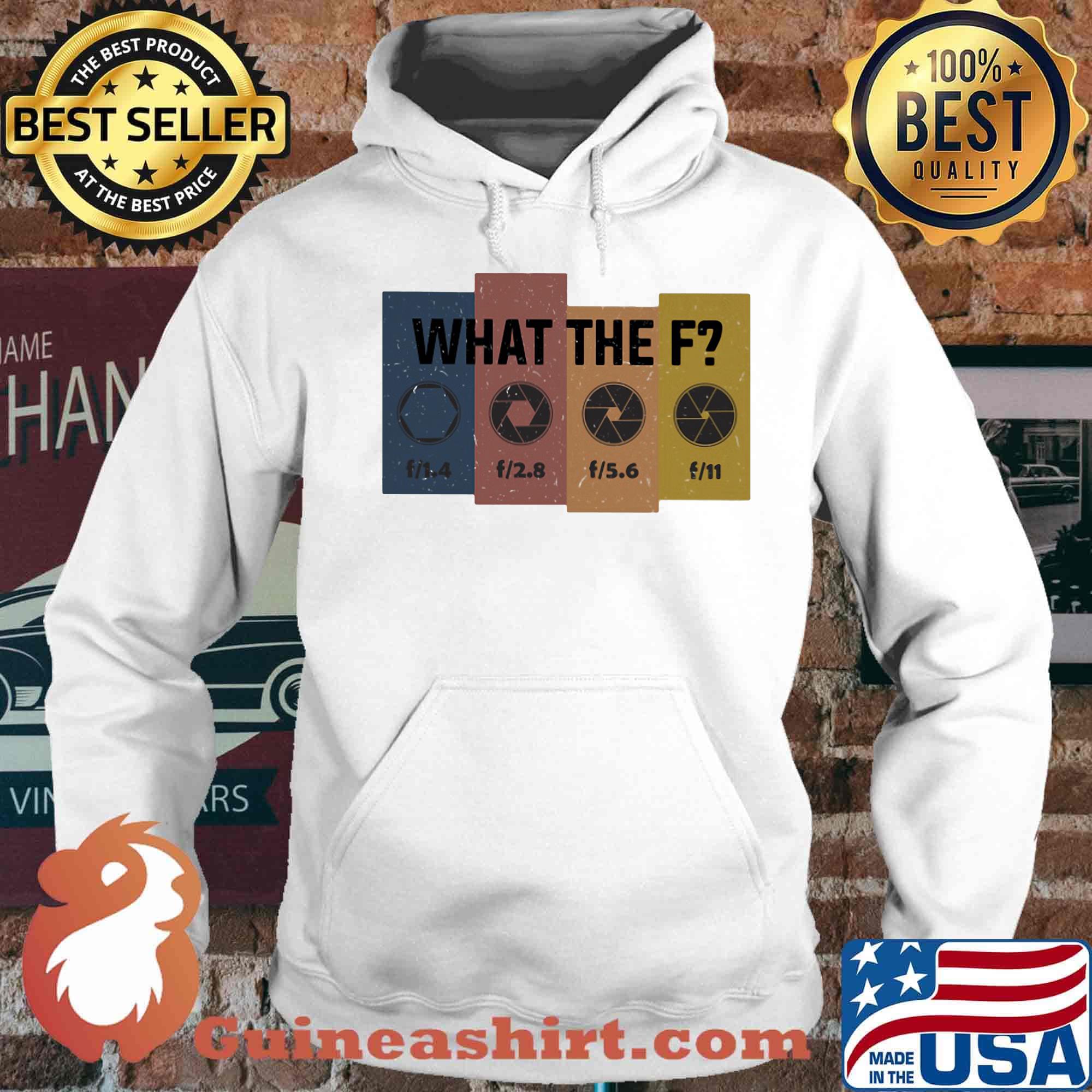 Photographer what the f vintage retro s Hoodie