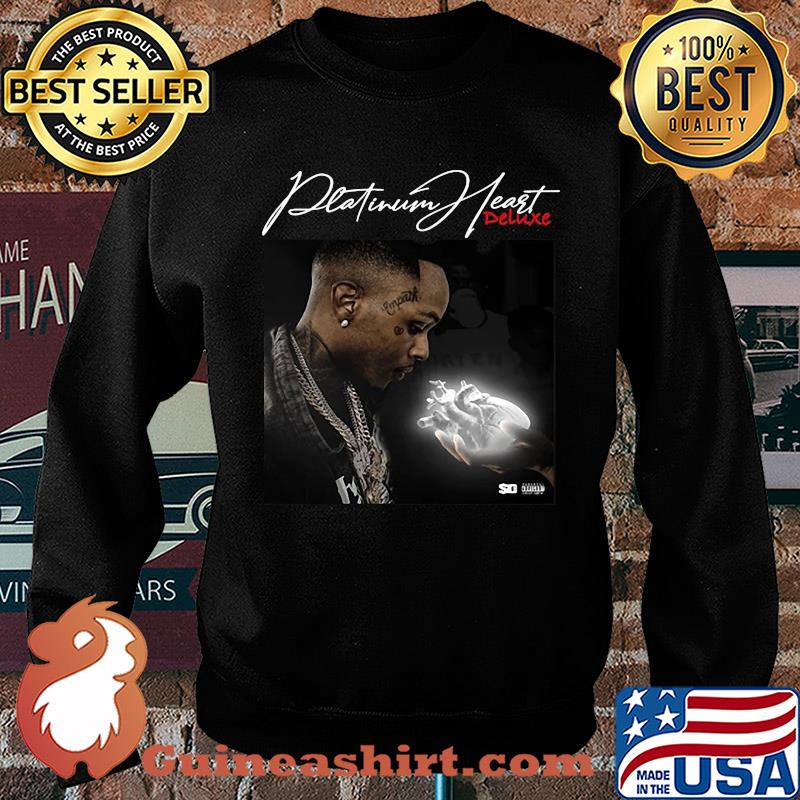 Platinum heart deluxe music band black s Sweater
