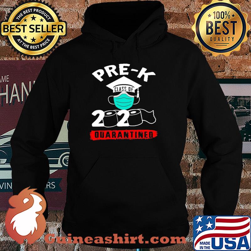 Pre-k grad graduation class of 2020 quarantined toilet paper mask s Hoodie