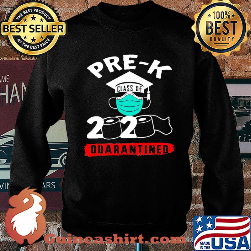 Pre-k grad graduation class of 2020 quarantined toilet paper mask s Sweater