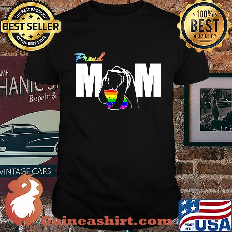 Proud Mom Bear LGBT Pride Shirt