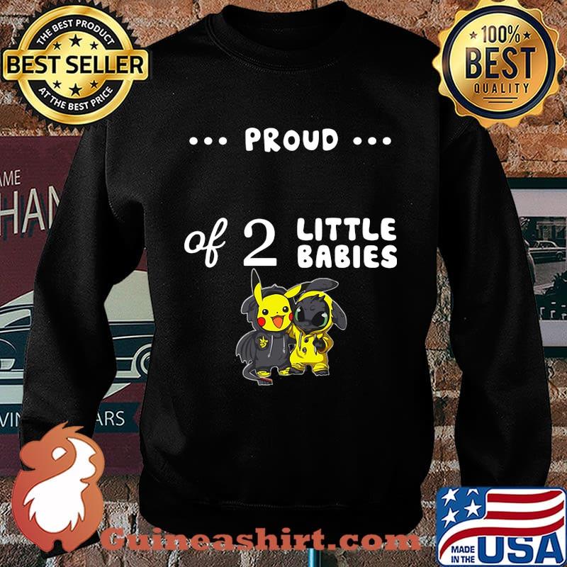 Proud of 2 little babies pokemon and toothless s Sweater