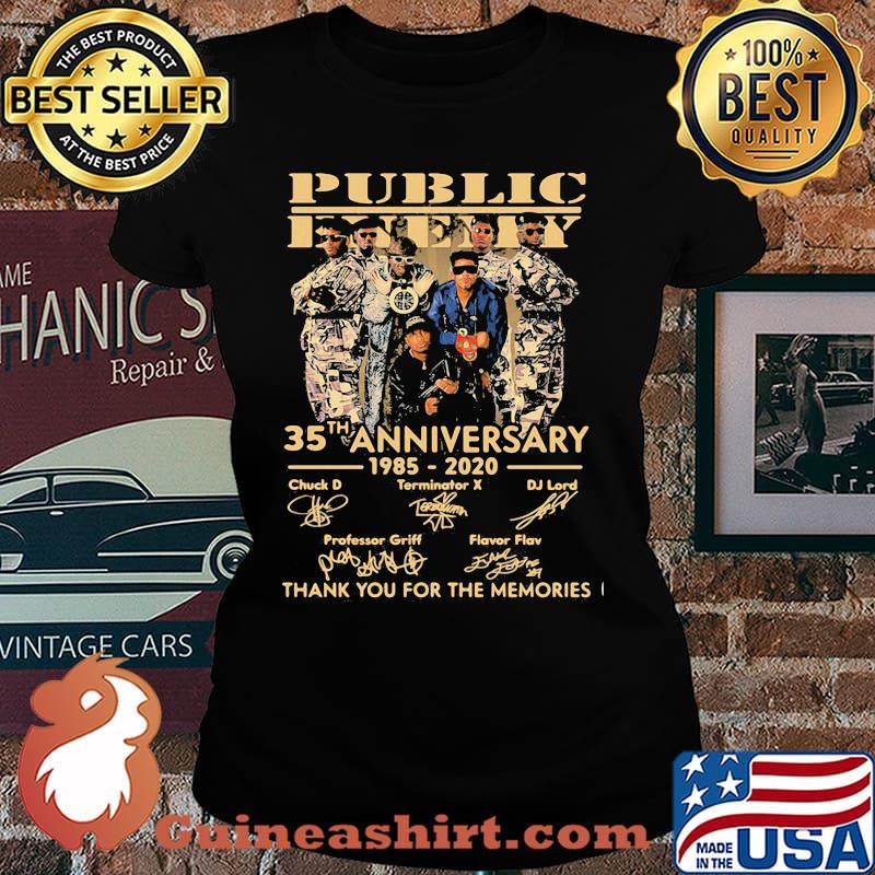 Public enemy 35th anniversary 1985 2020 thank you for the memories signatures s Laides
