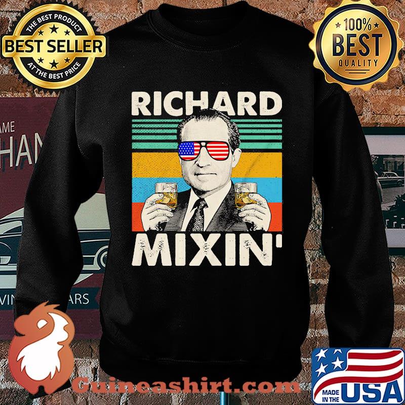 Richard mixin drinking 4th of july vintage retro s Sweater