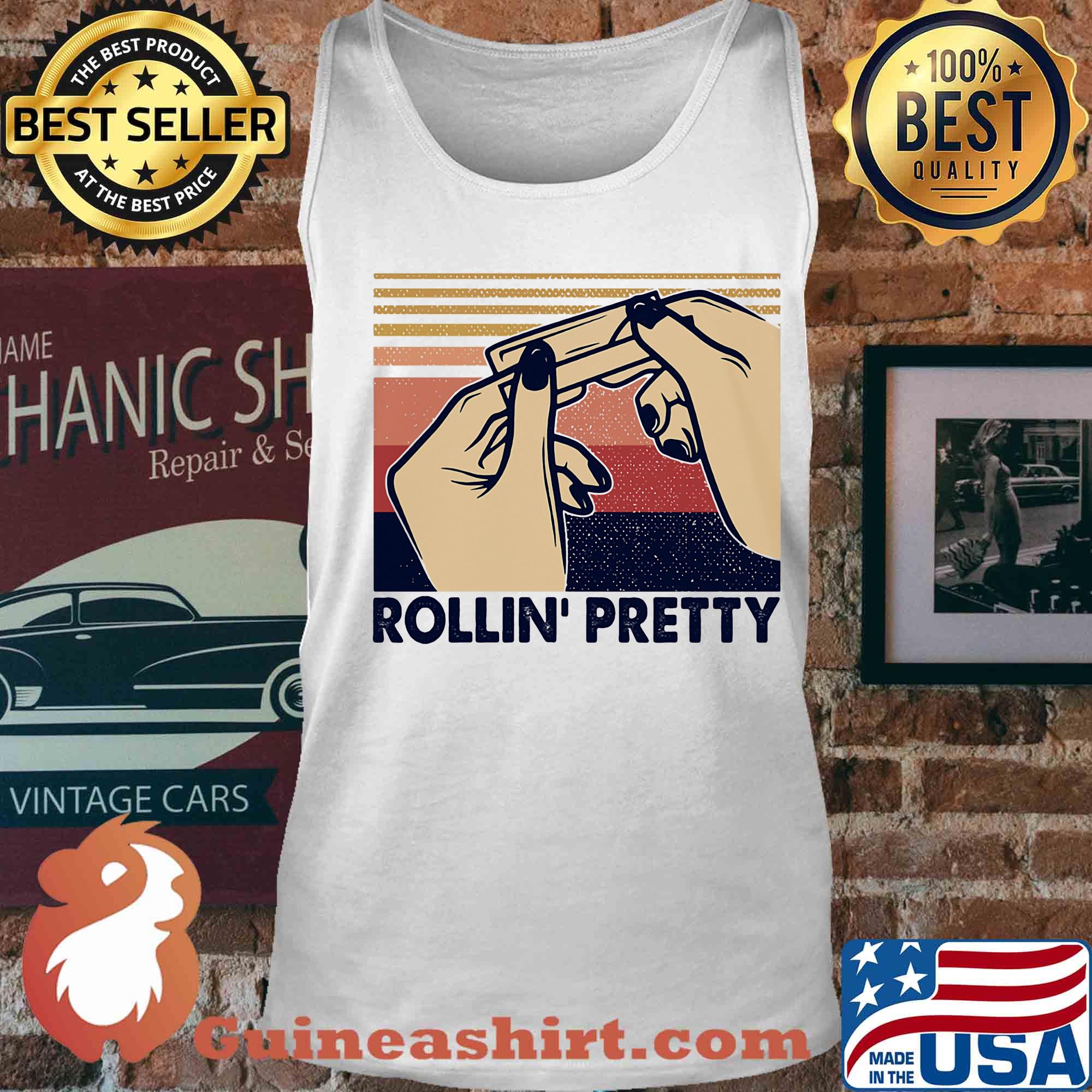 Rolling pretty hands vintage retro s Tank top