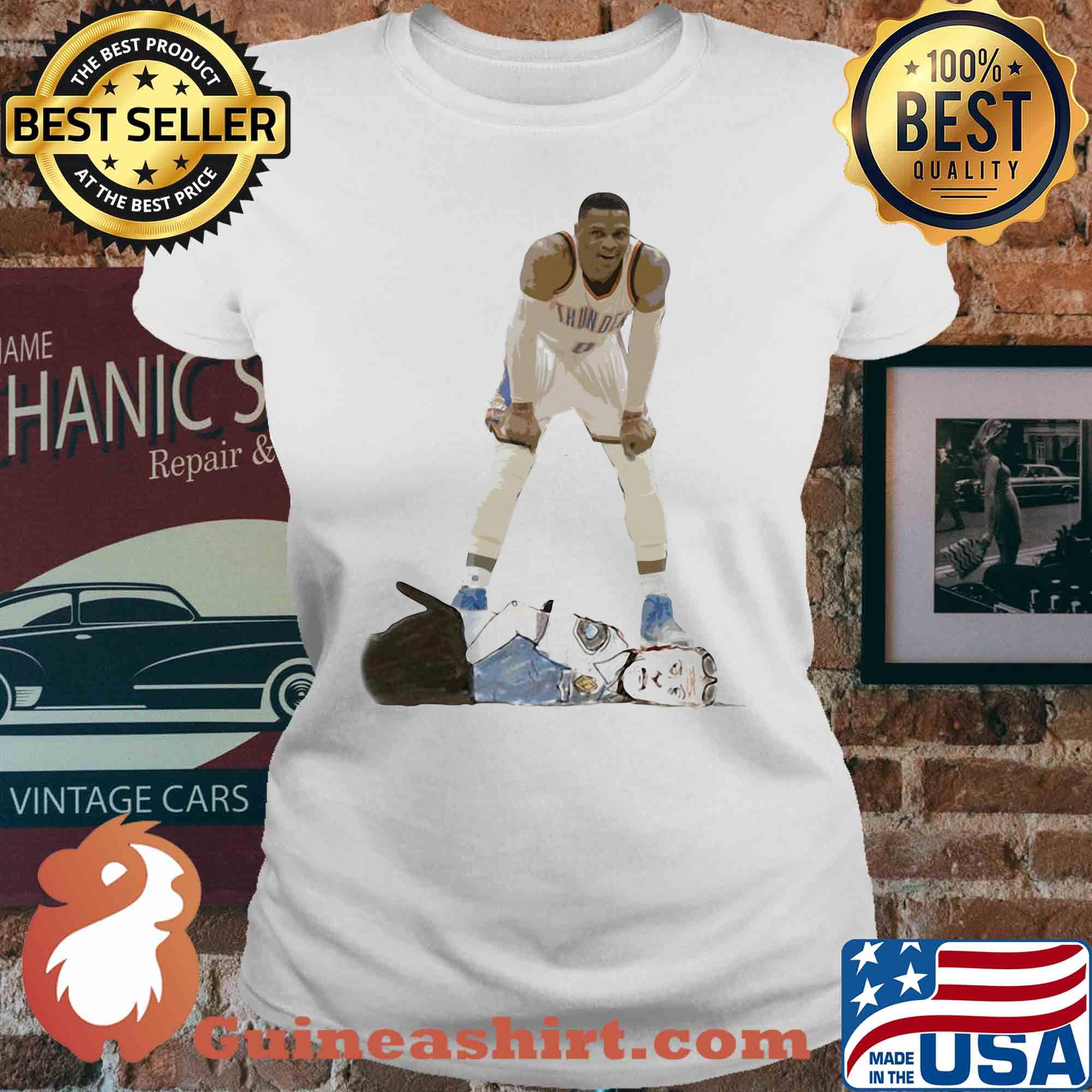 Russell Westbrook basketball I can’t breathe s V-neck