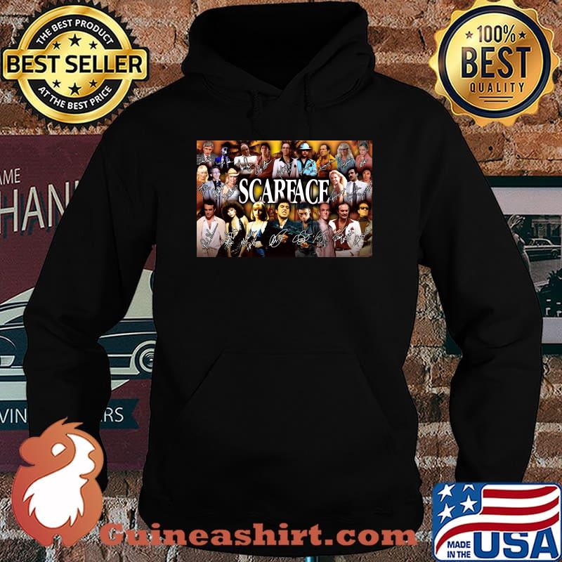 Scarface movie characters signatures poster s Hoodie