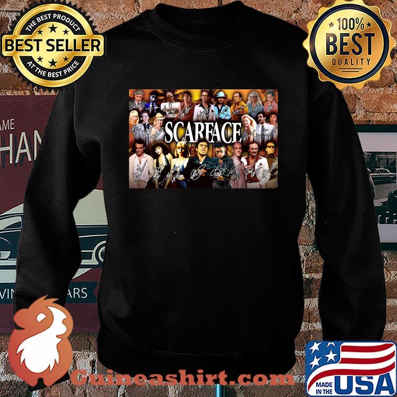 Scarface movie characters signatures poster s Sweater