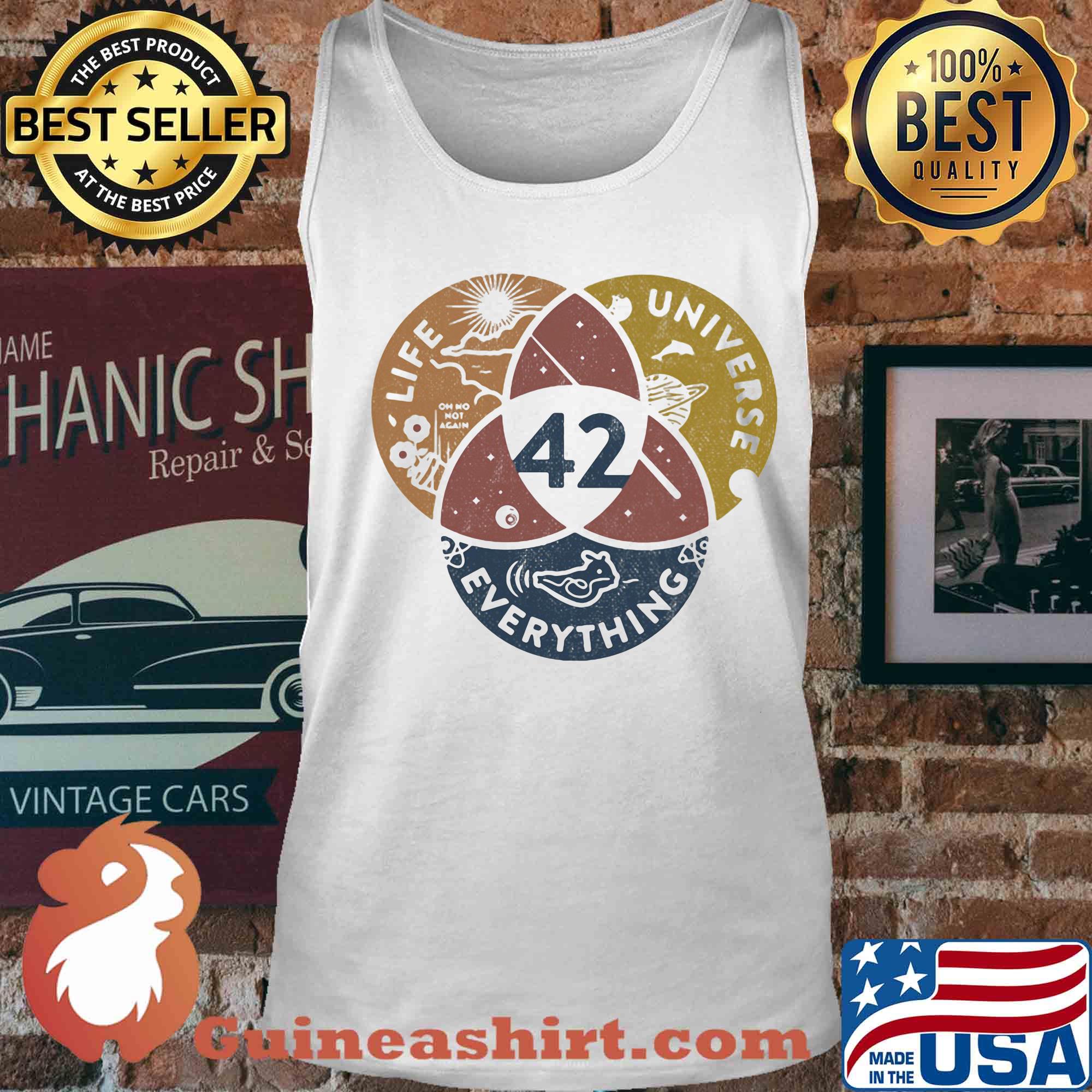 Science life universe everything 42 s Tank top