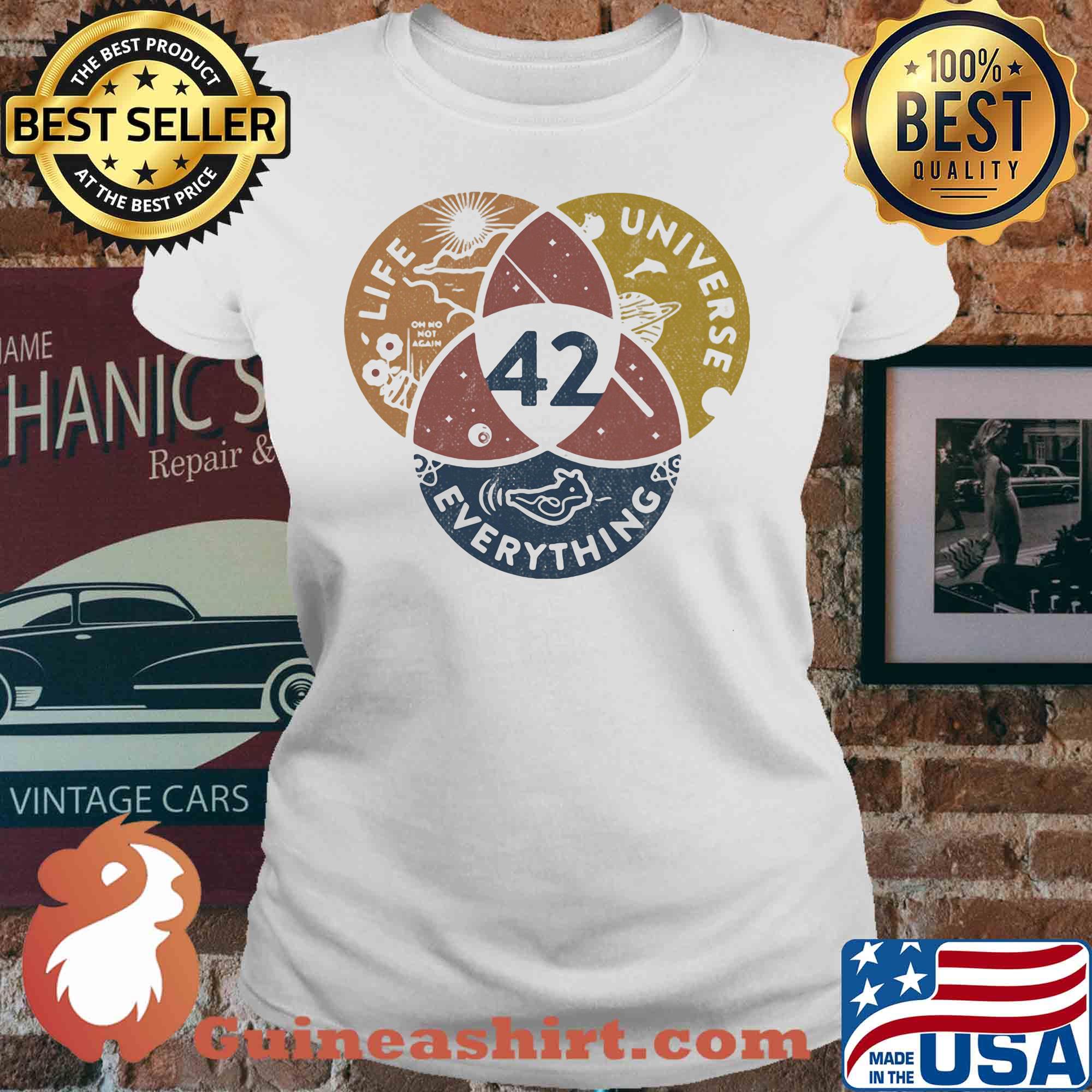 Science life universe everything 42 s V-neck