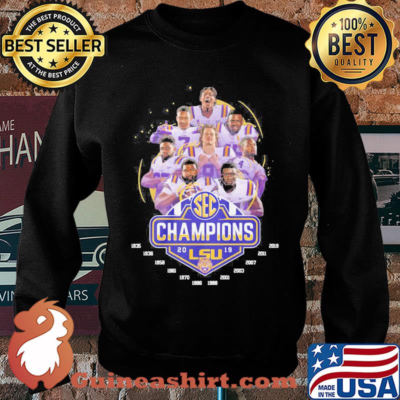 Sec champions 2019 LSU Tigers football team s Sweater