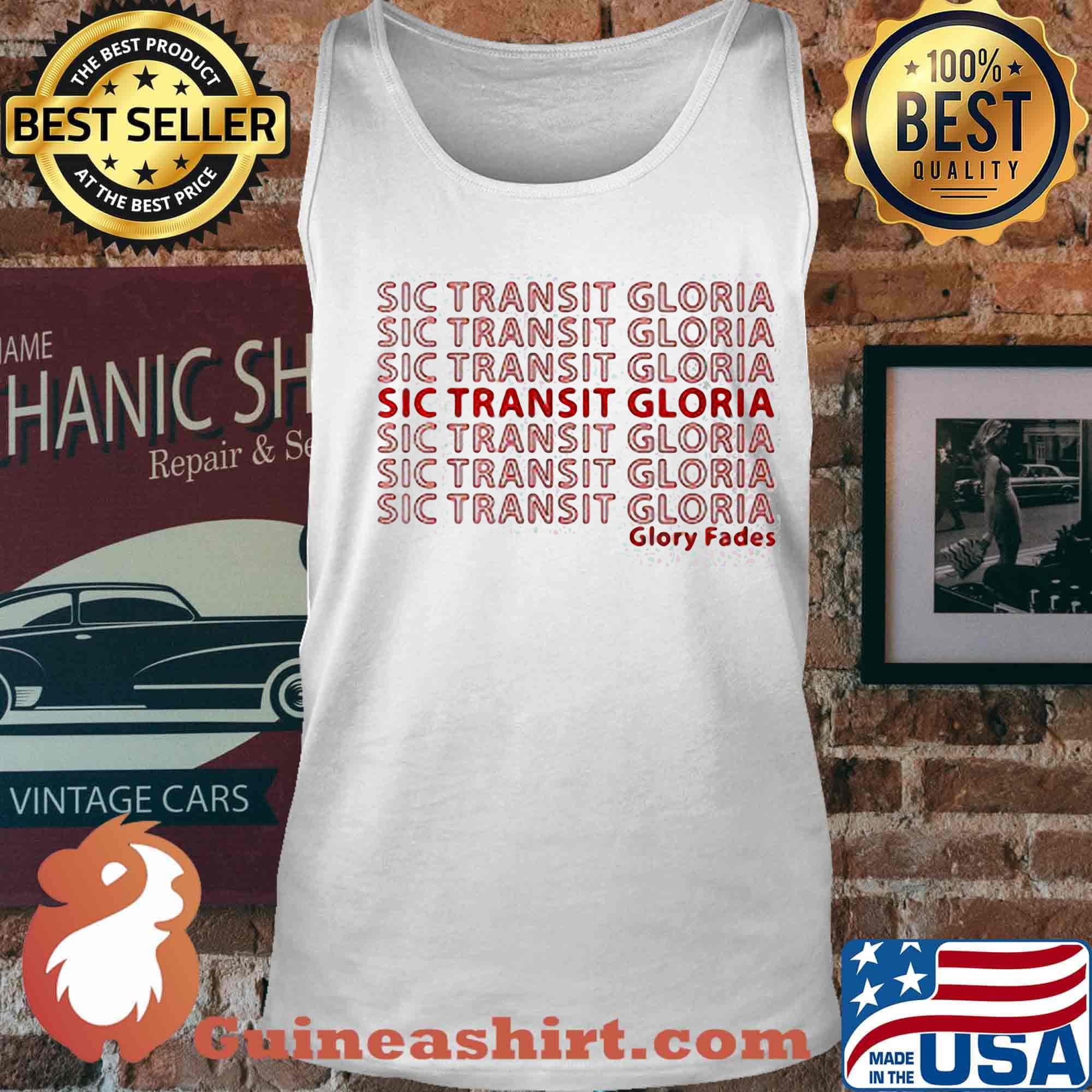 Sic transit gloria Glory dades s Tank top