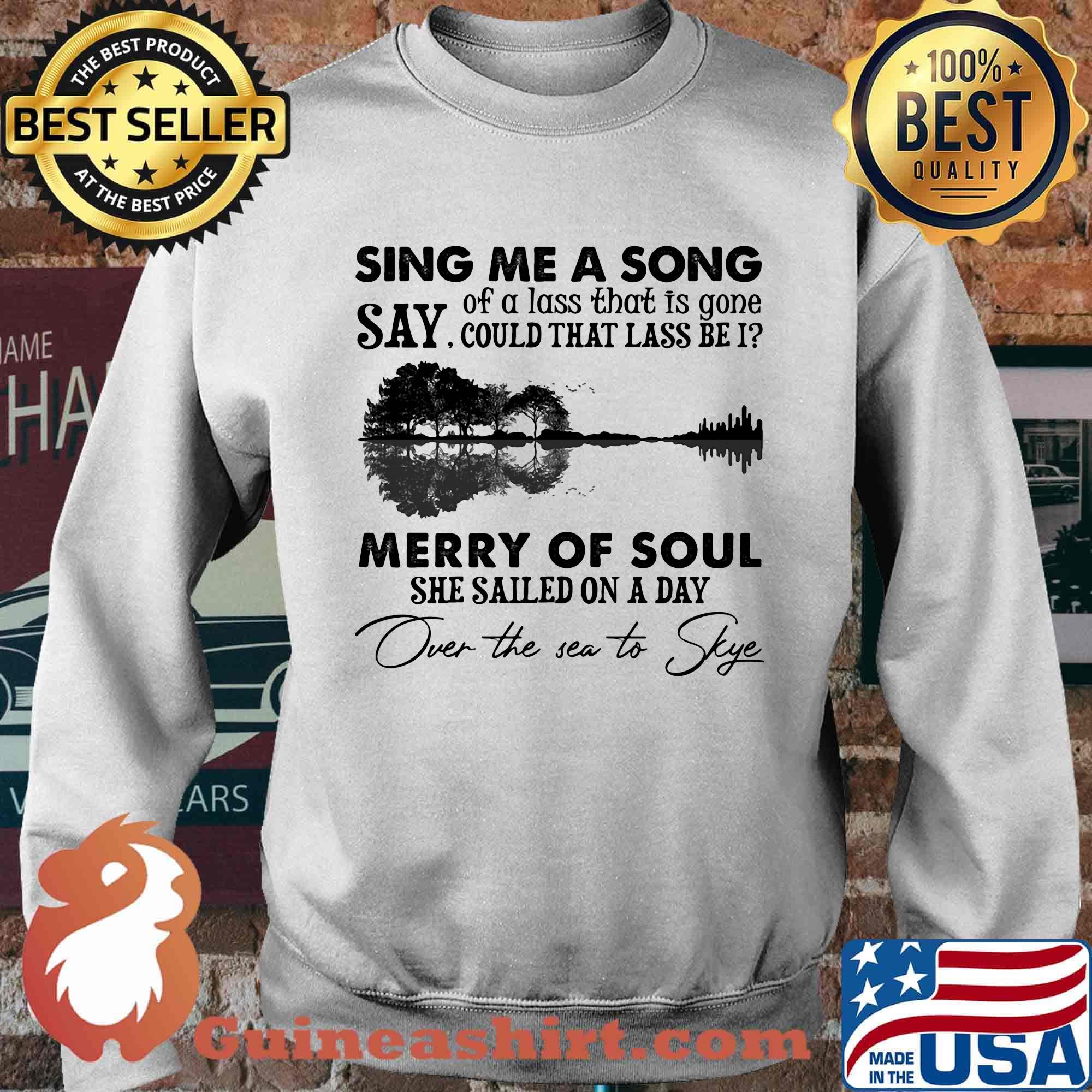 Sing me a song say could that lass be merry of soul she sailed on a day over the sea to skye s Sweater