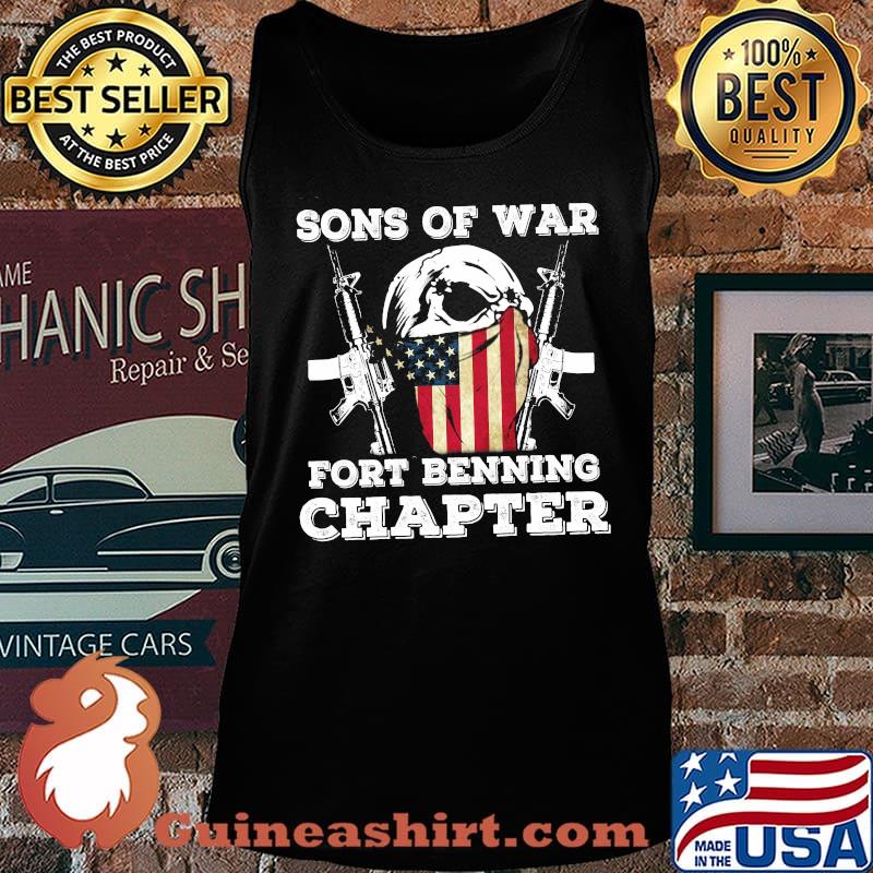 Sons of war fort benning chapter american flag independence day s Tank top